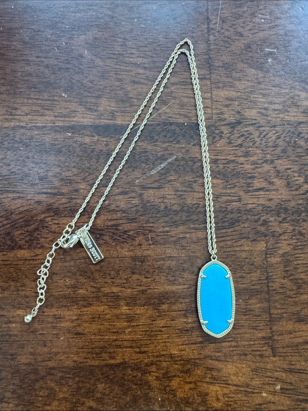 Kendra Scott Blue Pendant Necklace